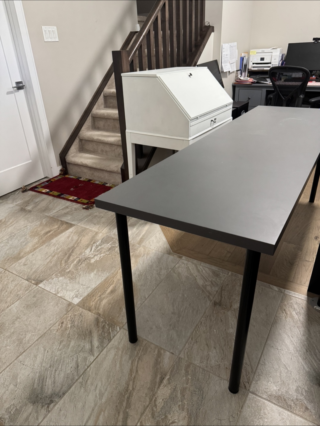 IKEA LAGKAPTEN Desk, Grey