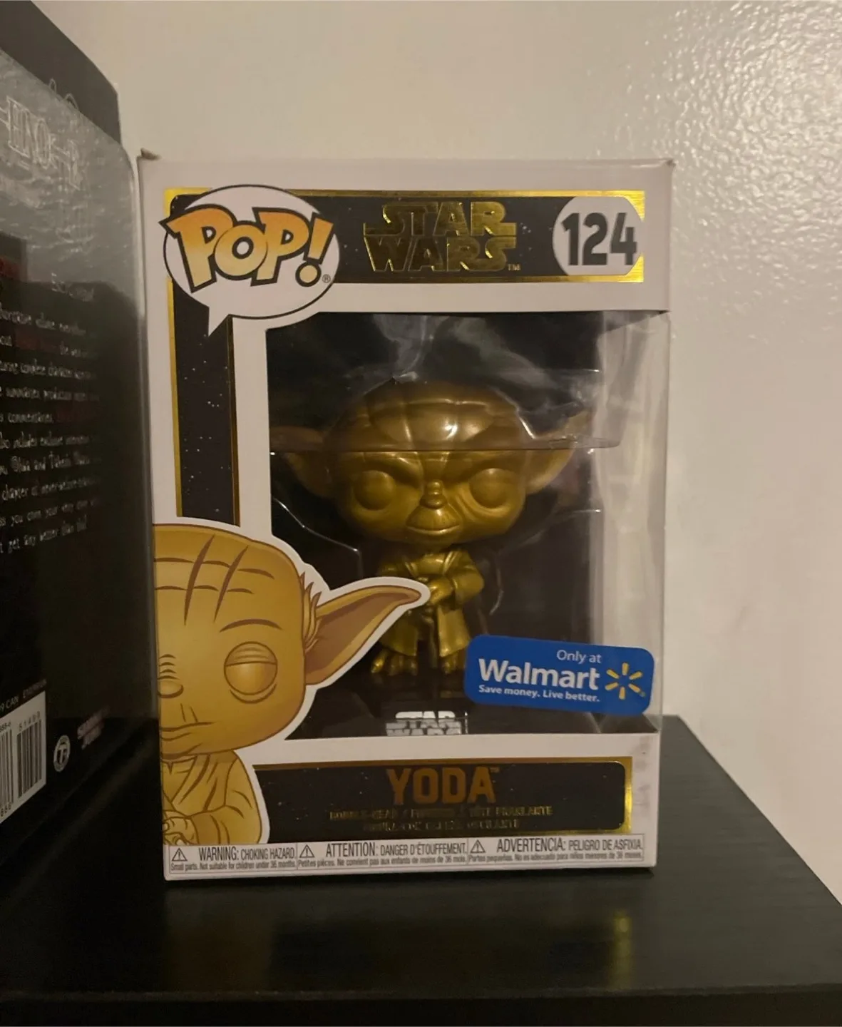 Funko Pop! Star Wars Yoda #124 thumbnail