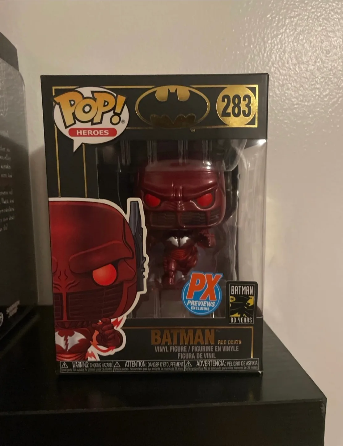 Funko Pop! Heroes Batman Red Death Vinyl Figure #283 thumbnail