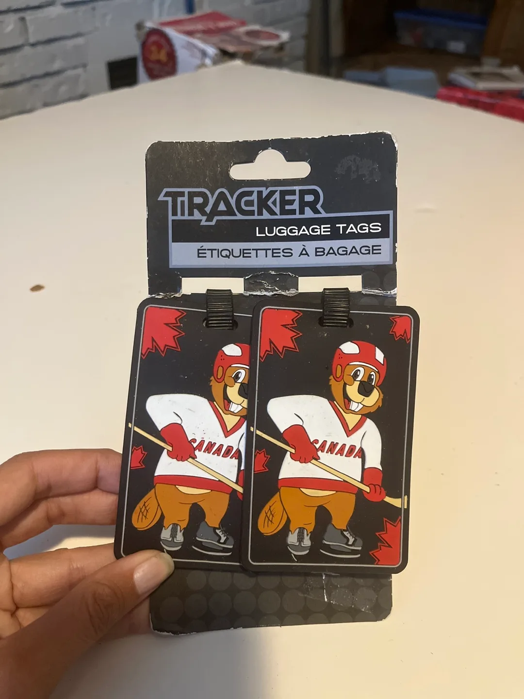 Luggage Tags - Canada Beaver Design thumbnail