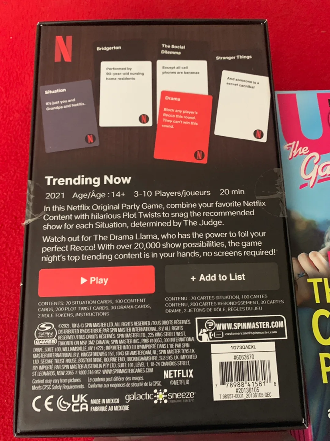 Netflix Trending Now & Canadian Trivia Games image indicator(3)