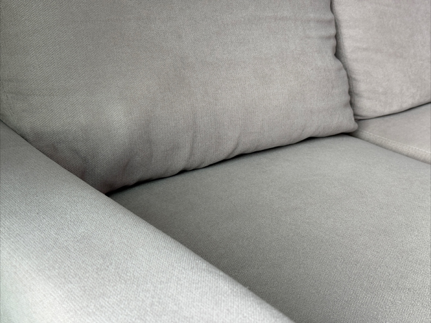 Light beige Sectional L-shaped Sofa with Storage & Pull-Out Bed - photo 4