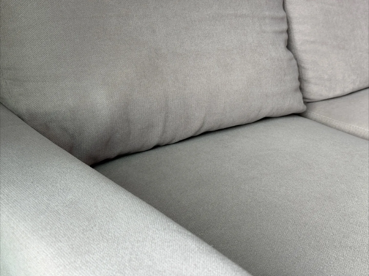 Light beige Sectional L-shaped Sofa with Storage & Pull-Out Bed image indicator(4)