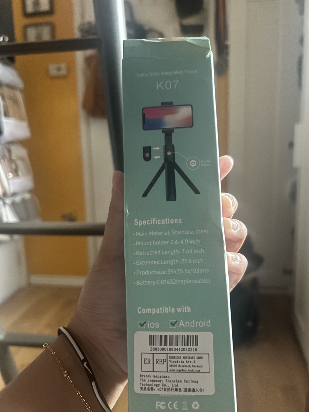 New K07 Selfie Stick Integrated Tripod - photo 2