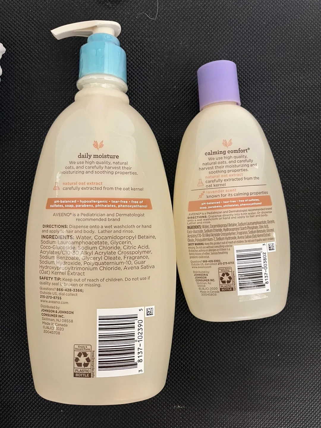 NEW Aveeno Baby Wash & Shampoo Set image indicator(2)