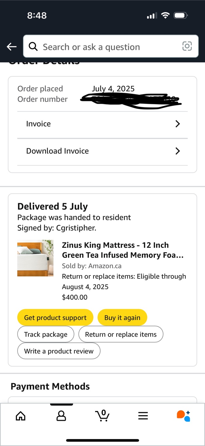 Brad new king size mattress - photo 3