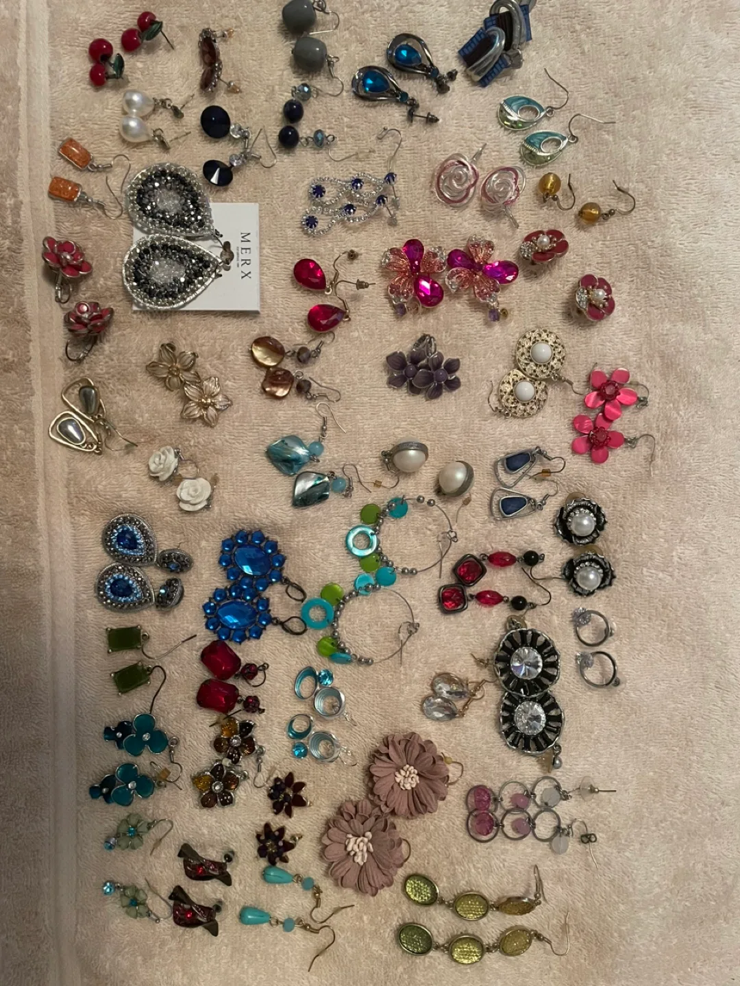 47 pairs MERX Assorted Earrings - Bulk Lot thumbnail