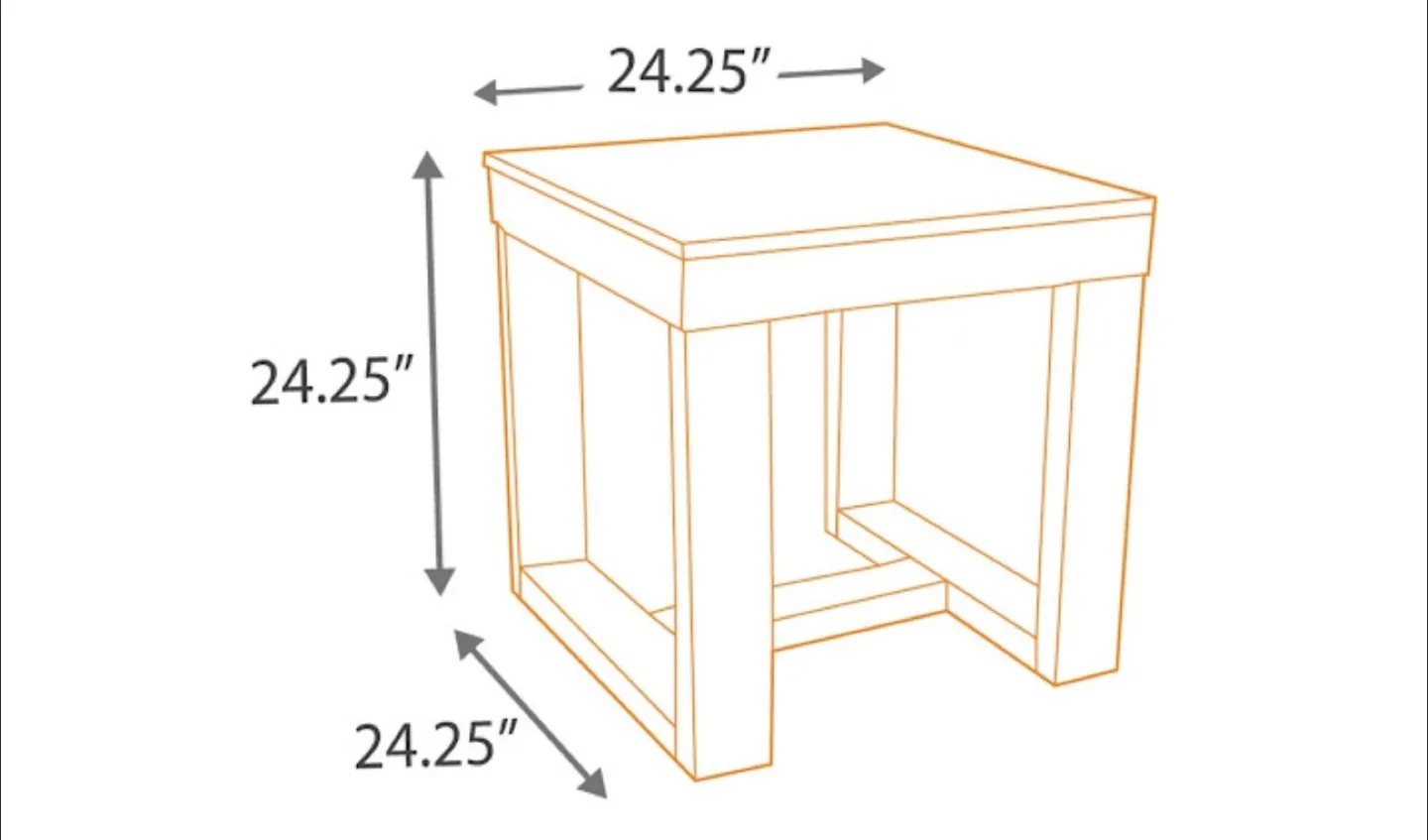 ✨Brand New! Gorgeous Coffee or Side Table 24.25”x24.25” image indicator(4)