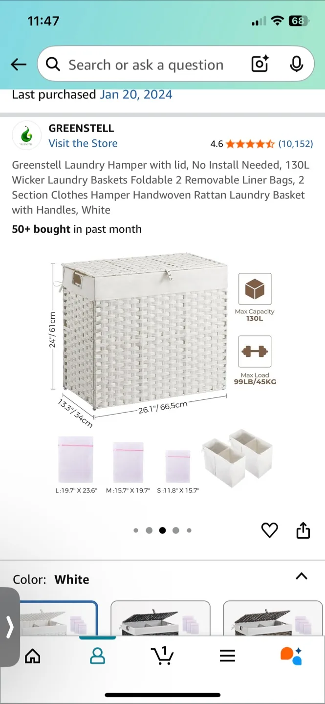 Laundry hamper thumbnail