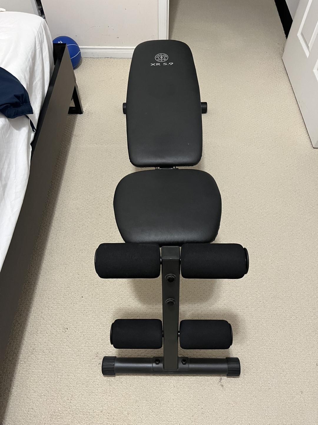 Gold's Gym XR 5.9 Weight Bench - Black/Gray - photo 4