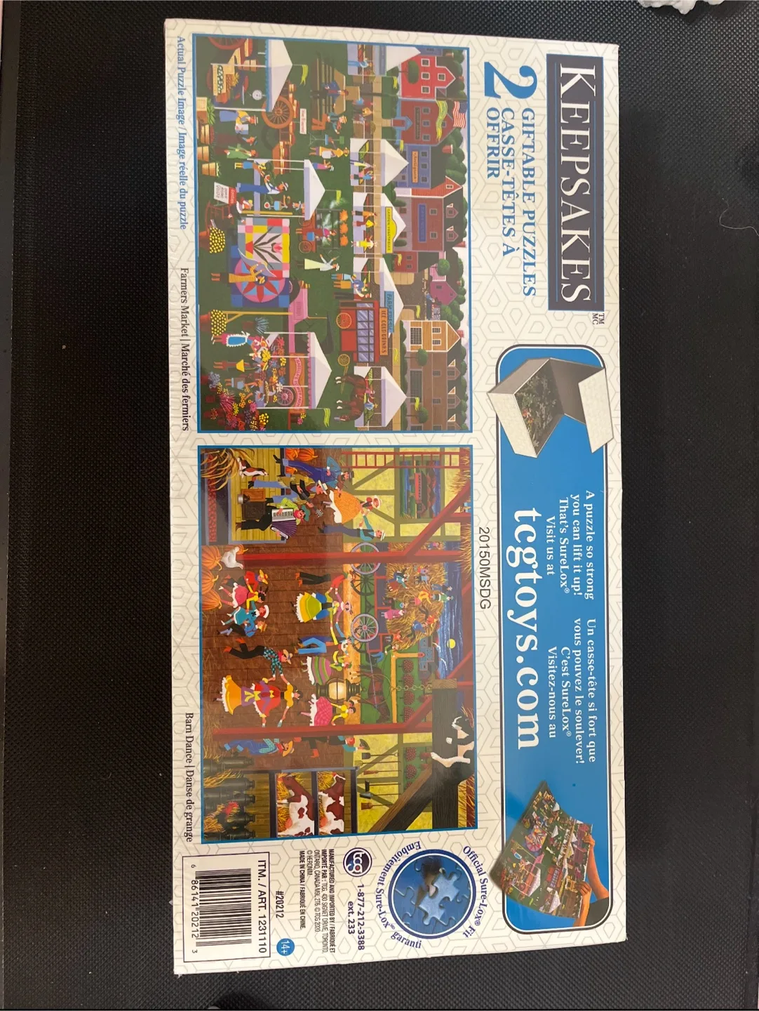 New Keepsakes 2-in-1 Puzzles - 1000 Pieces Each image indicator(2)