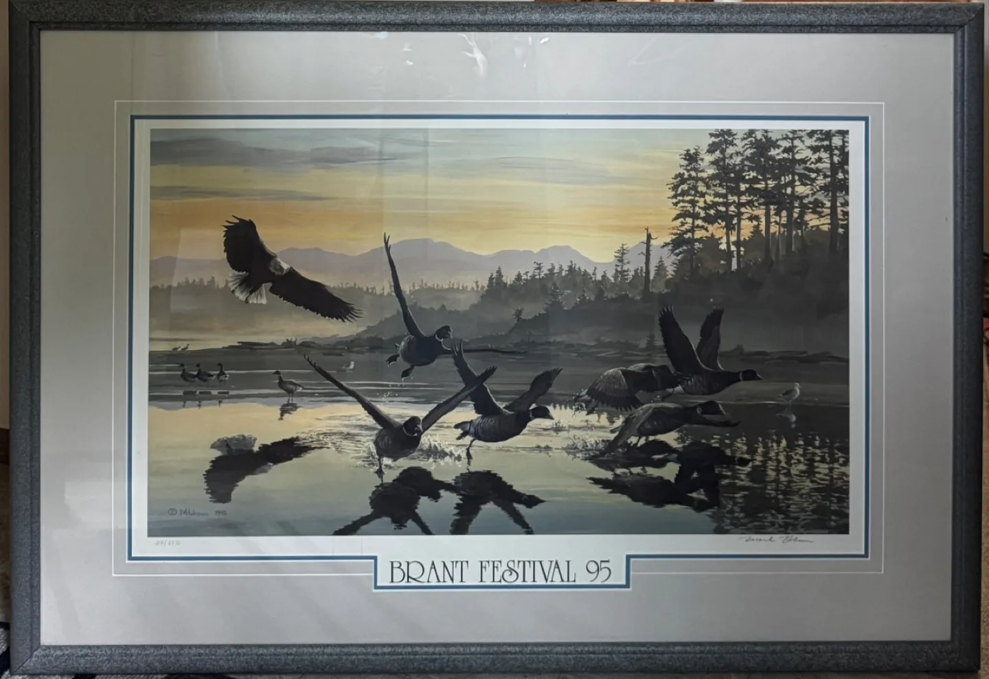 Framed Brant Festival 95 Print by M. Hobson thumbnail