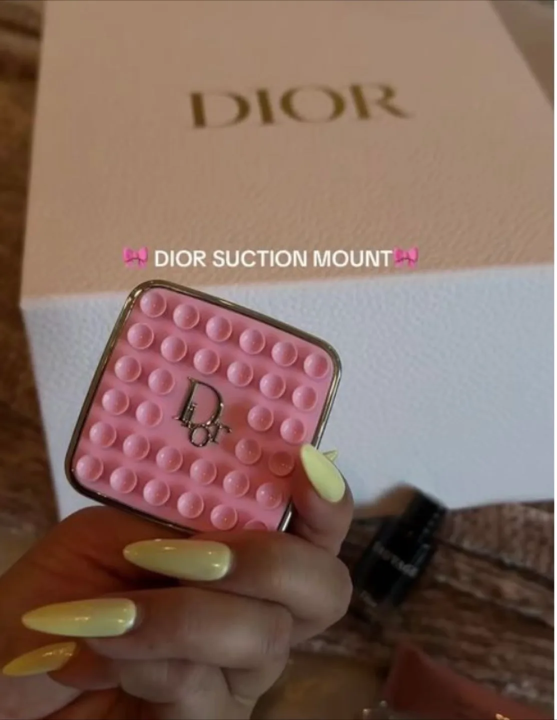 Dior Pink Suction Mount thumbnail