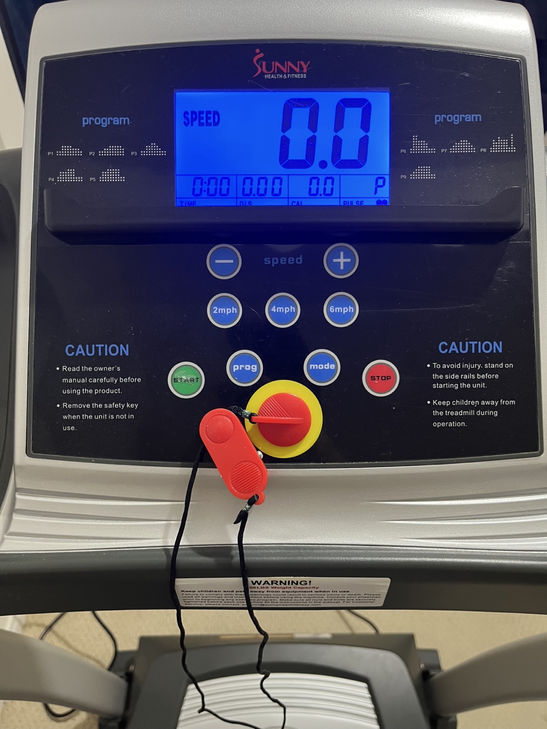 Sunny Health & Fitness Treadmill SF-T7603 - photo 4