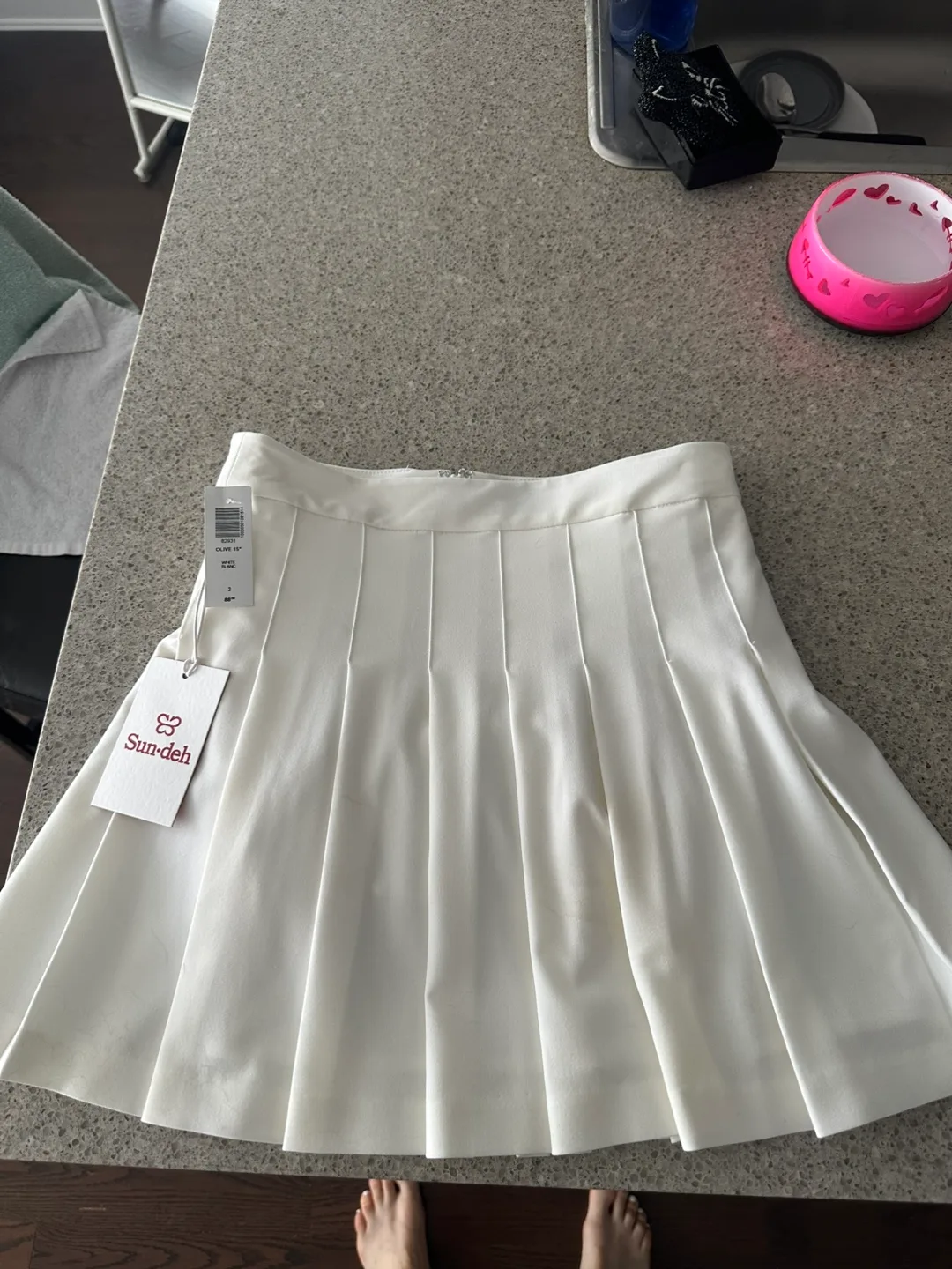 Sunday best White Tennis Skirt - Size 2 thumbnail
