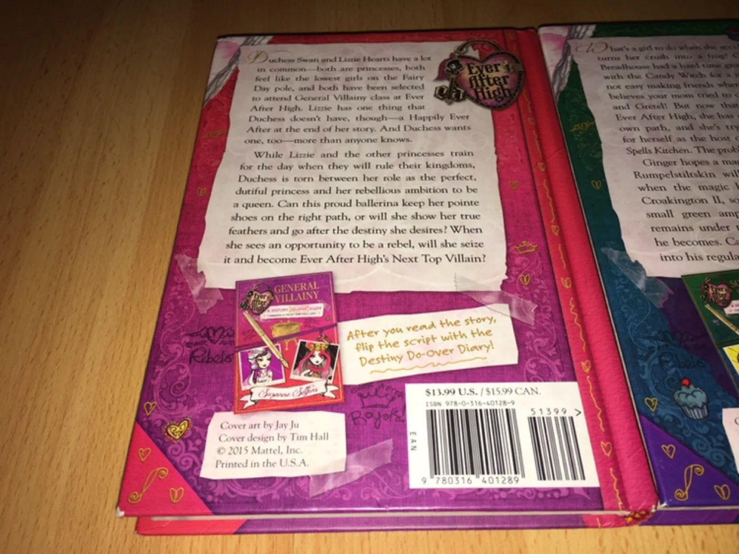 ($5 each) Hardcover Ever After High Books image indicator(3)
