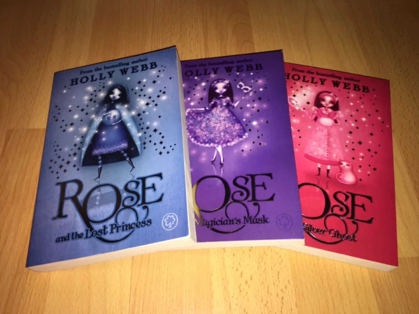 ($4 each) Rose Series Paperback Chapter Books by Holly Webb thumbnail