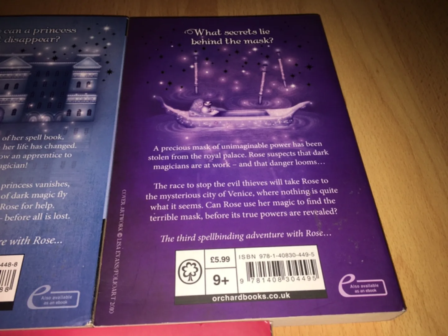 ($4 each) Rose Series Paperback Chapter Books by Holly Webb image indicator(4)