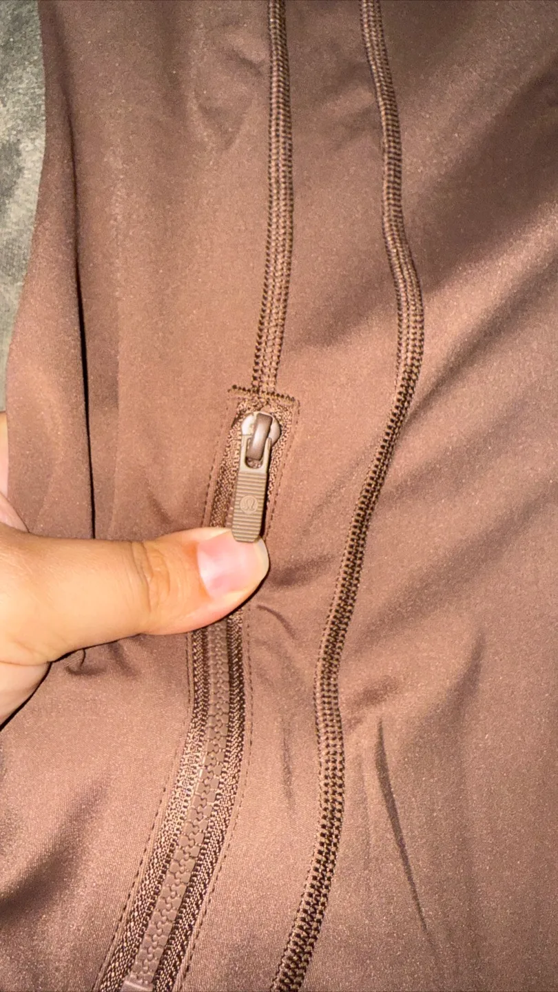 Lululemon Brown Leggings & Jacket Set - New with Tags image indicator(9)