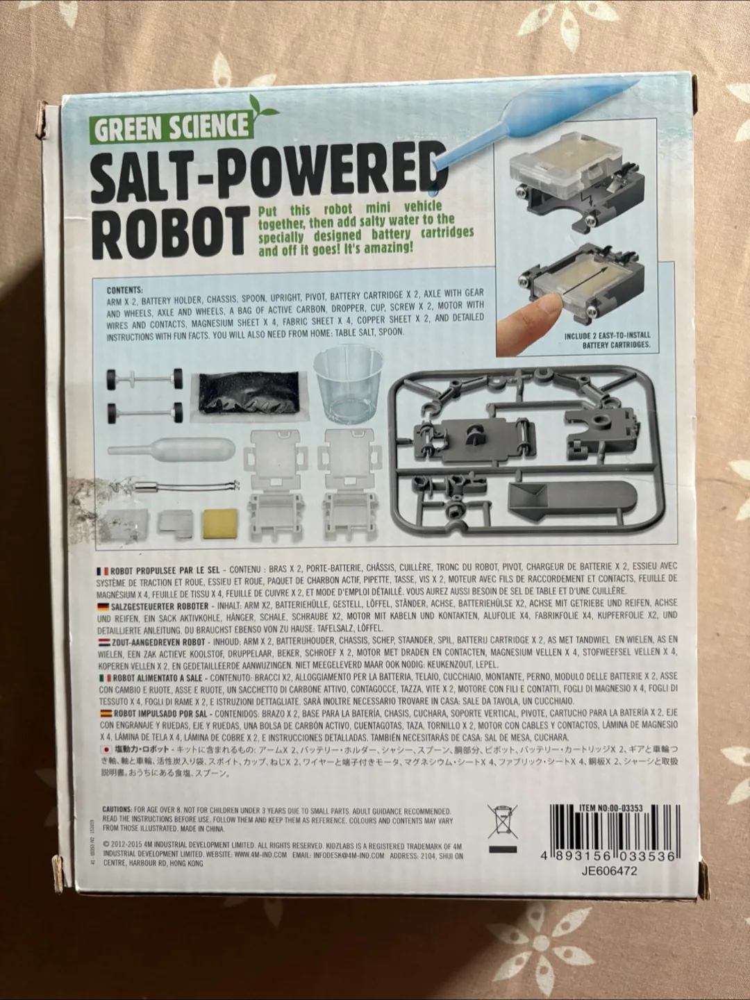 Salt Powered Robot - Full Kit image indicator(2)