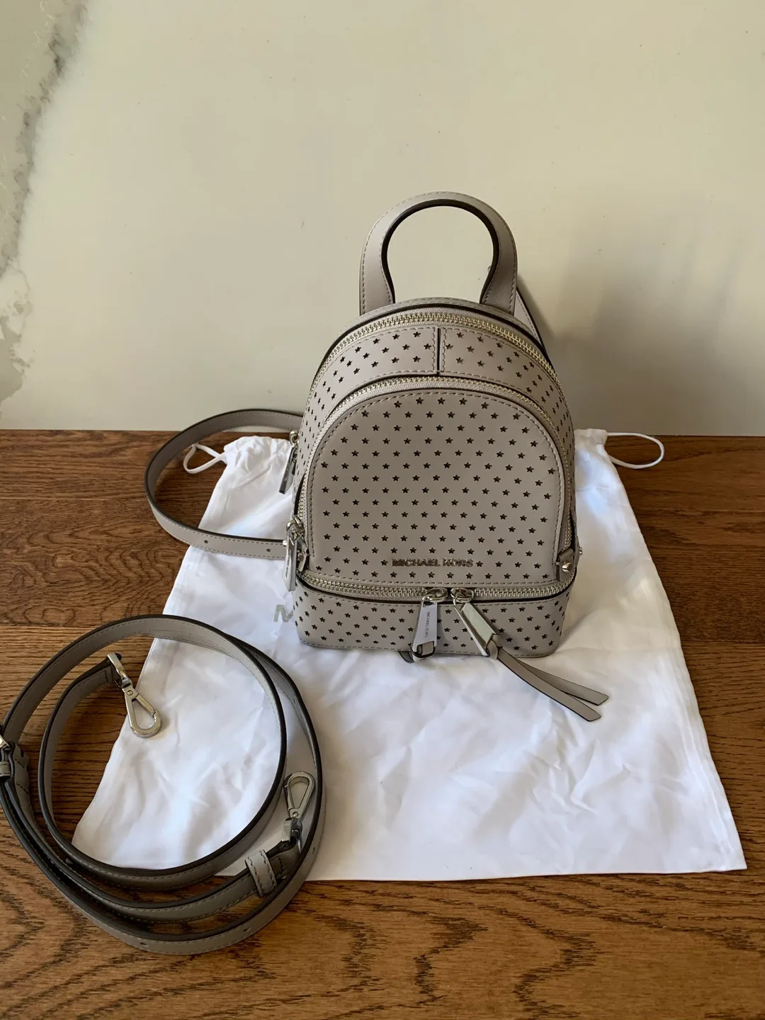 Michael Kors Star Studded Backpack thumbnail