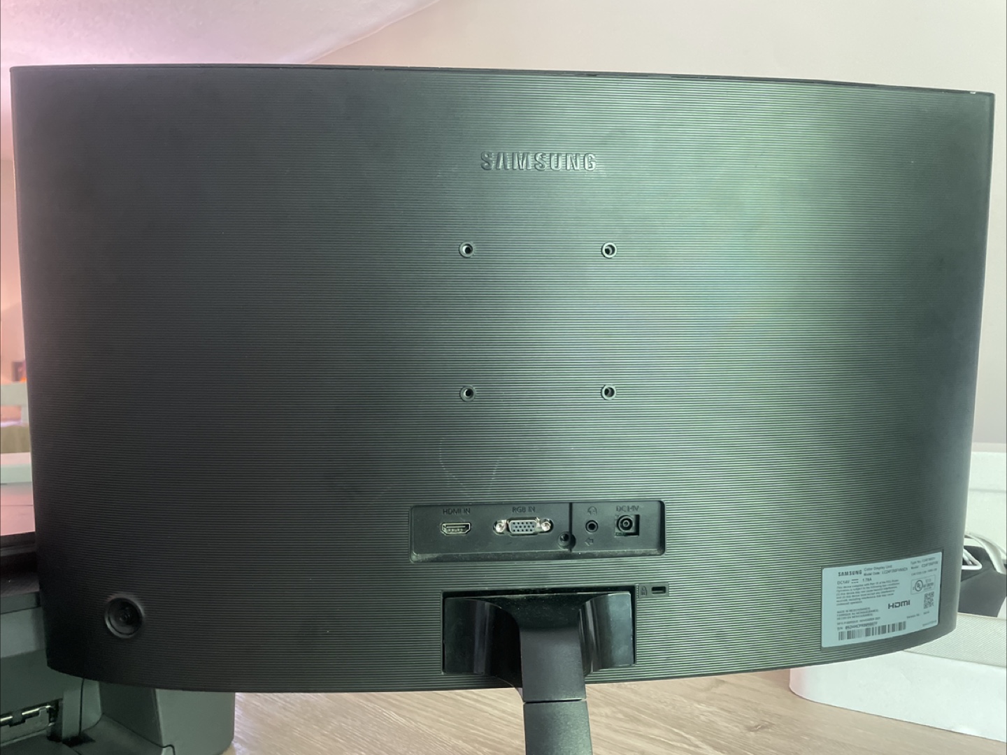 Samsung Curved Monitor - photo 3