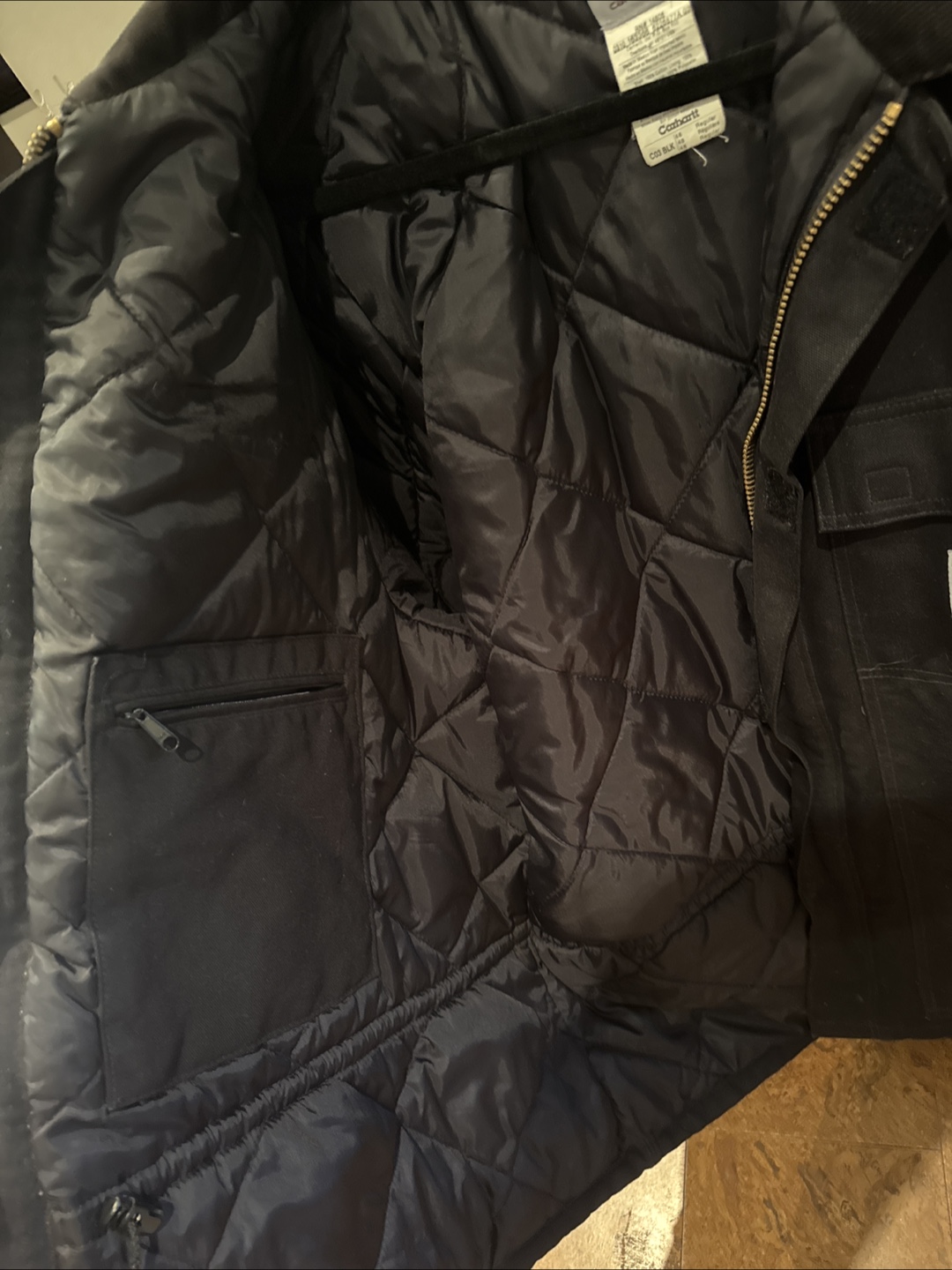 Carhartt C03 BLK 111 Jacket - Size US Regular - photo 4