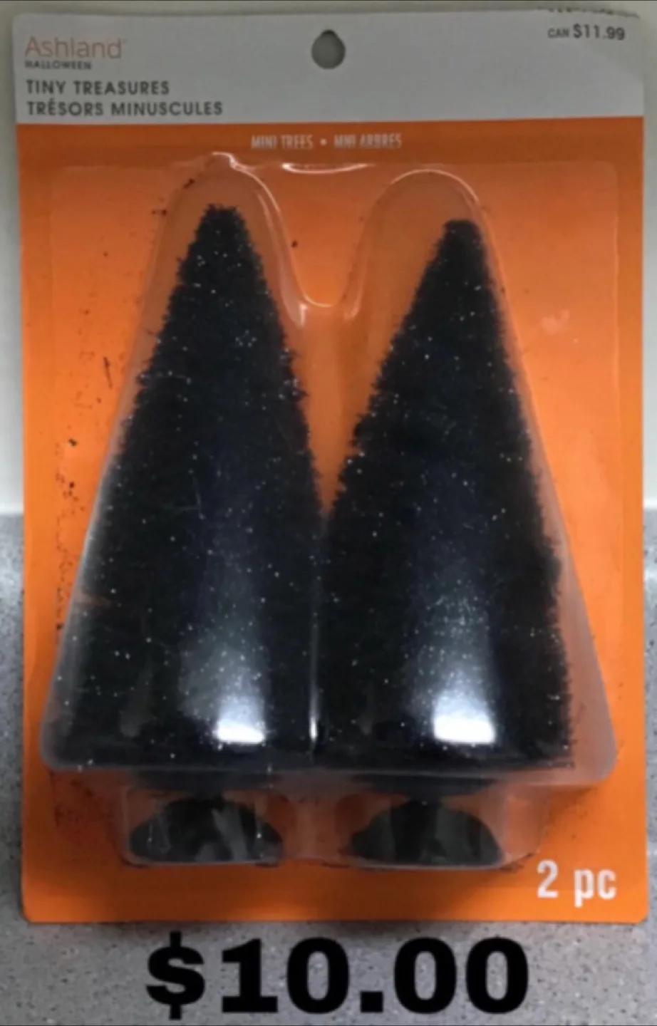 Ashland Halloween Tiny Black Trees - 2 pc thumbnail