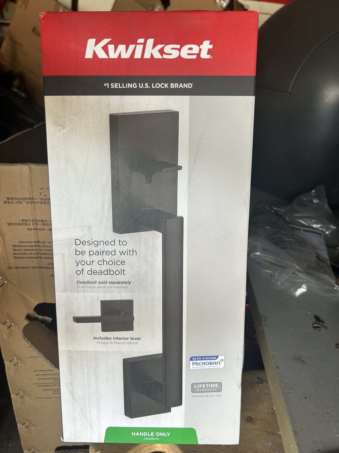 Kwikset Jaladera Handle Only - New in Box