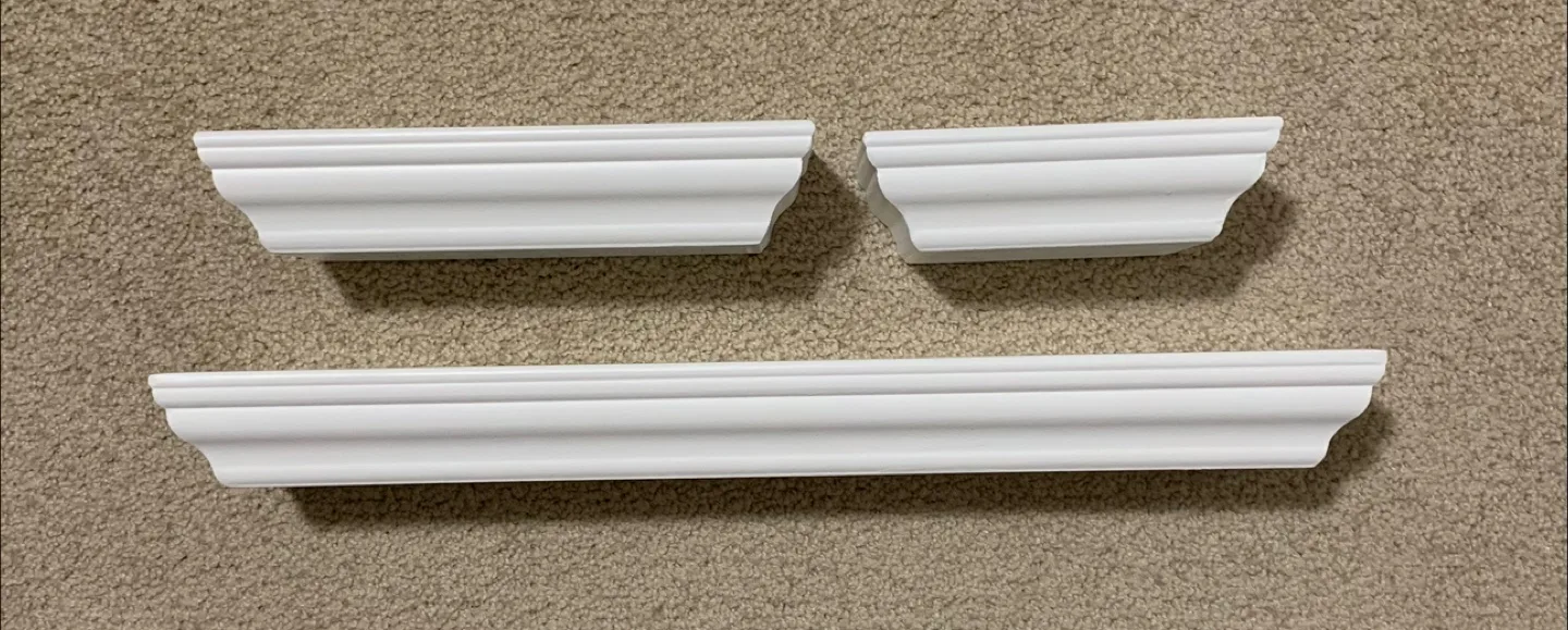 Shelves - 2 Sets, White, Like New image indicator(2)