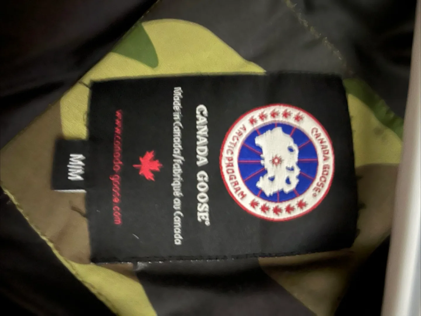 1:1 Canada Goose Camo Jacket image indicator(4)