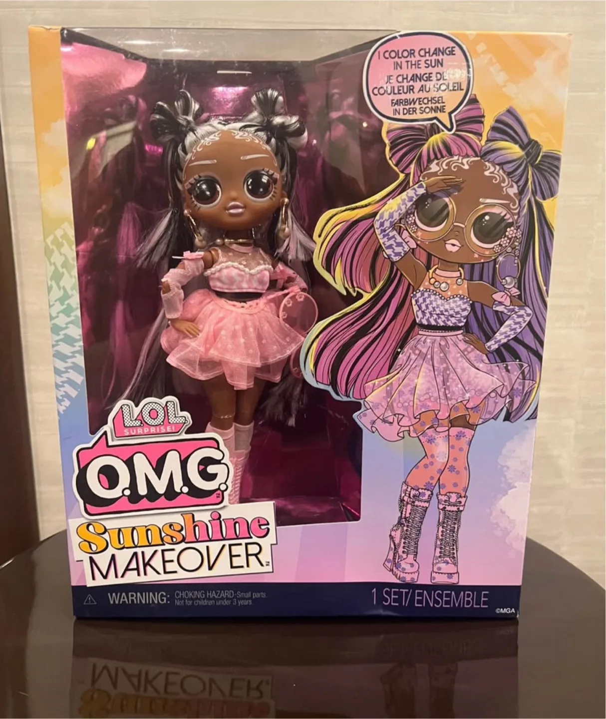 LOL Surprise OMG Sunshine Makeover Doll - New in Box! thumbnail