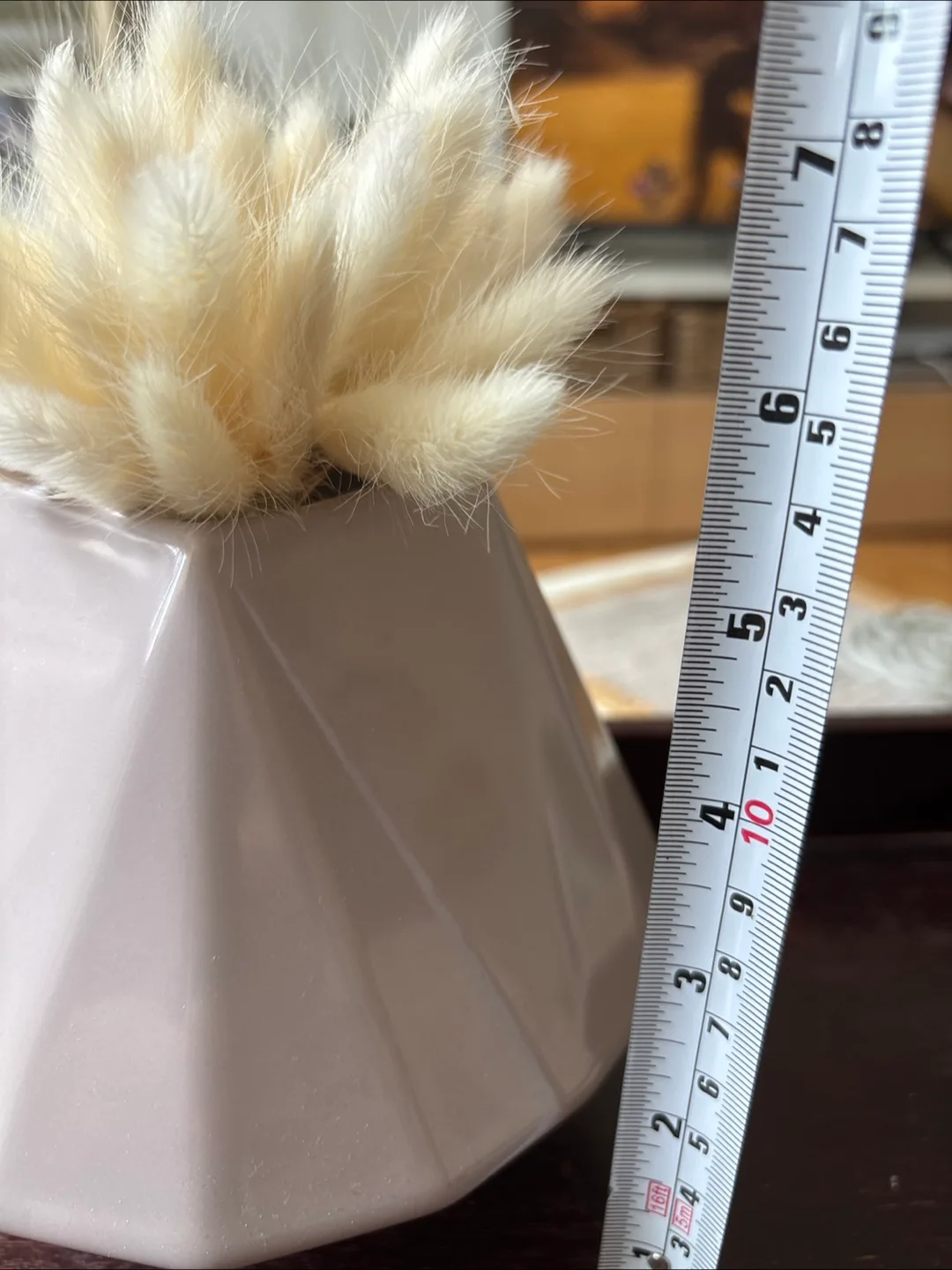 West Elm Vase with Dried Bunny Tails image indicator(2)