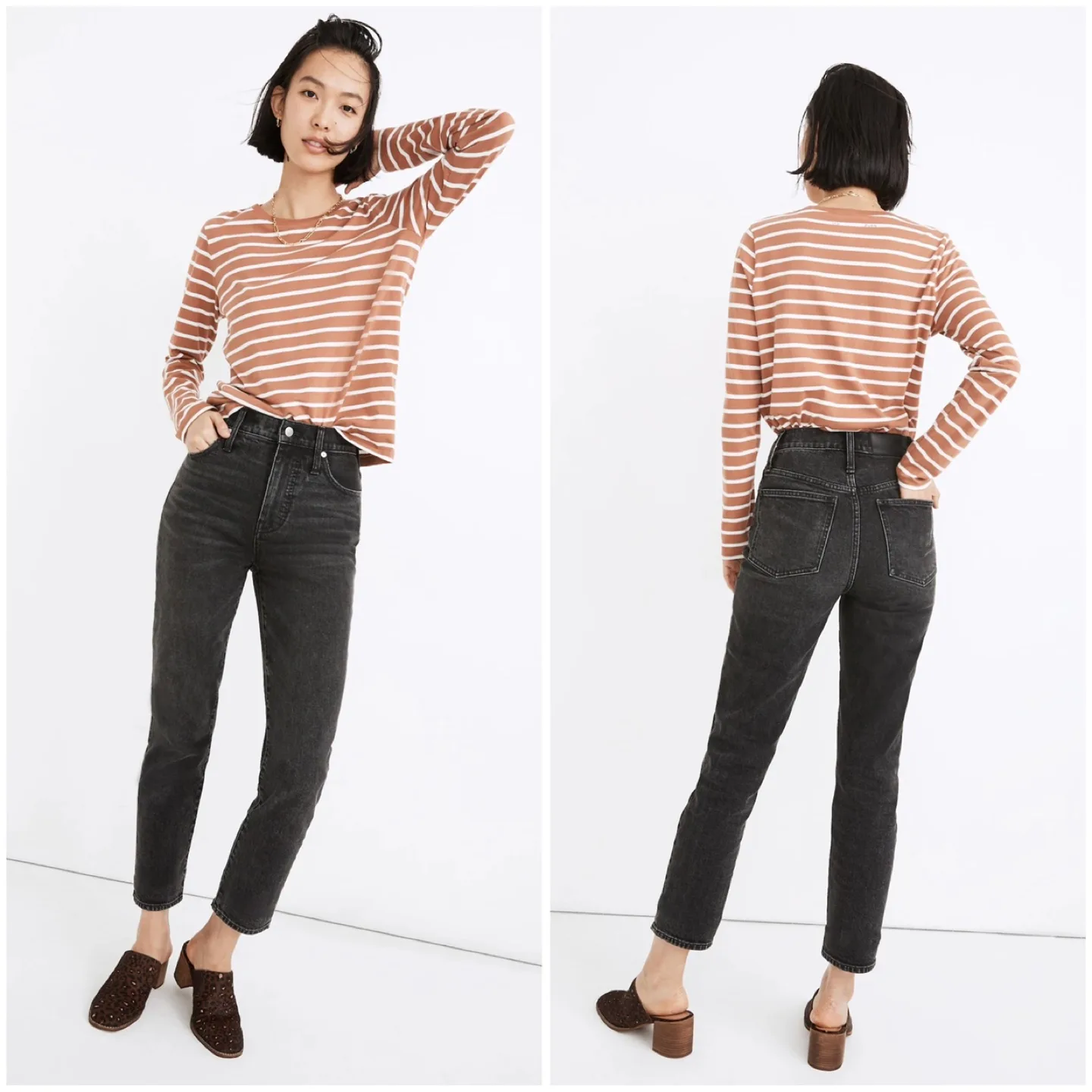 Madewell The Perfect Vintage Ankle Jeans in Claybrook Wash thumbnail