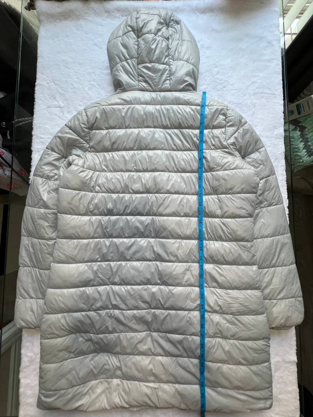 George Large Light Puffer Jacket - Silver image indicator(4)