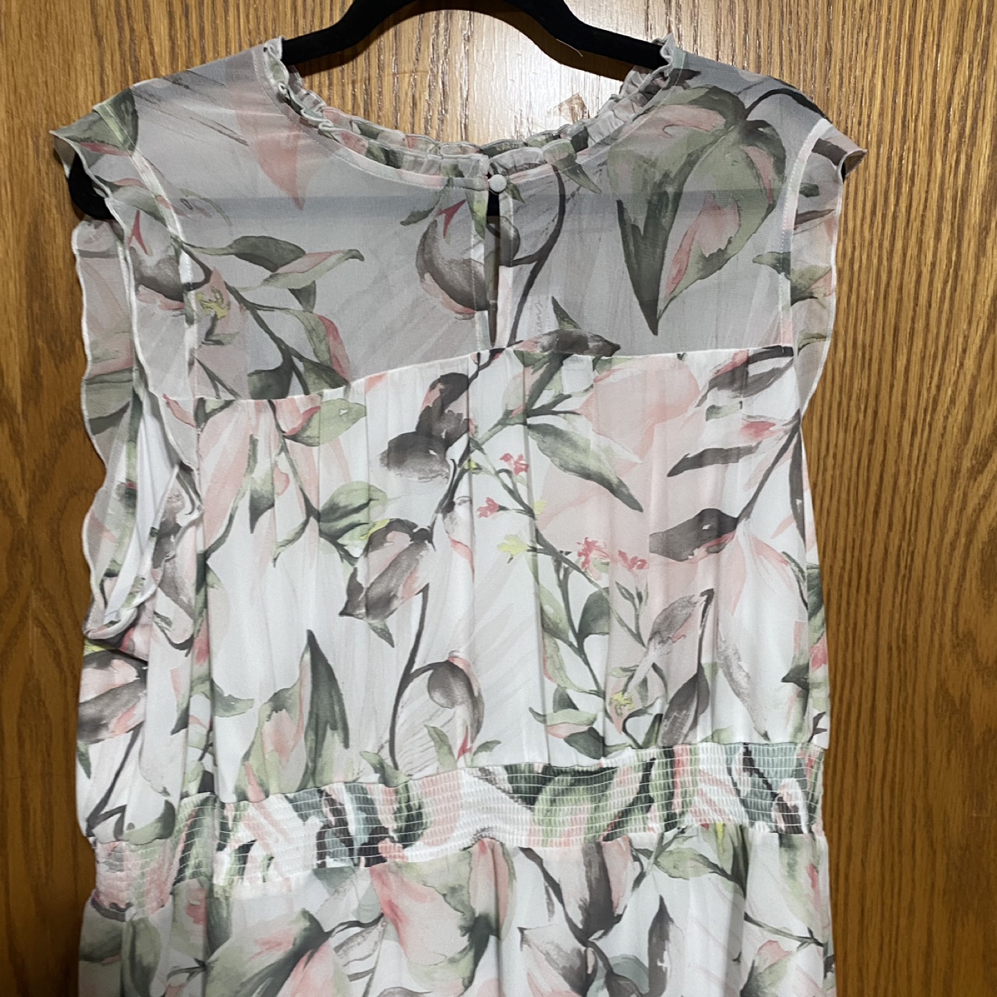 Beautiful floral plus size dress - photo 2