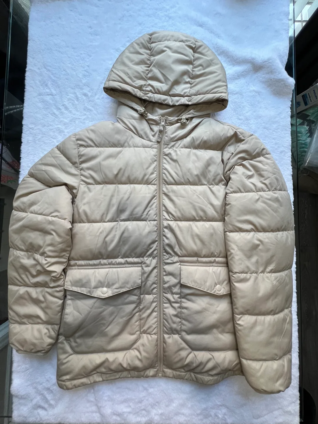 Old Navy Hooded Quilted Puffer Jacket thumbnail