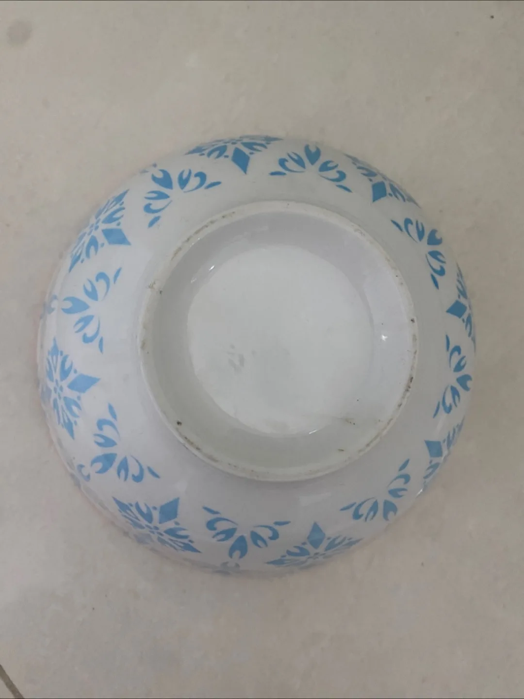 Decorative Bowl with Blue Floral Pattern image indicator(2)