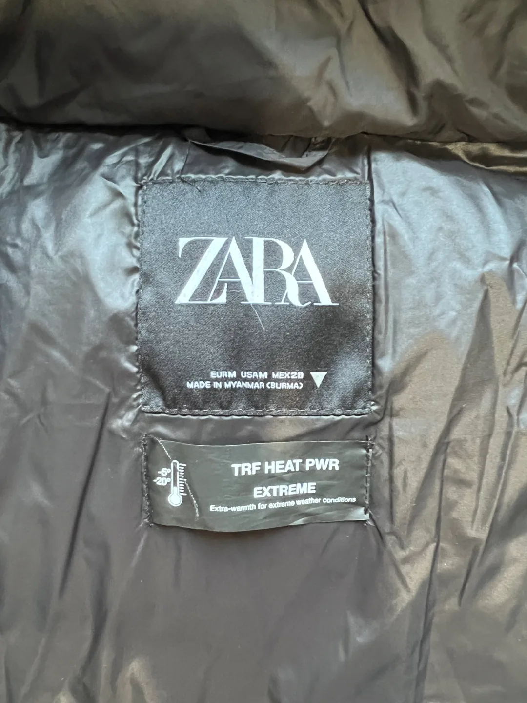 Zara TRF Heat PWR Extreme Puffer Jacket image indicator(3)