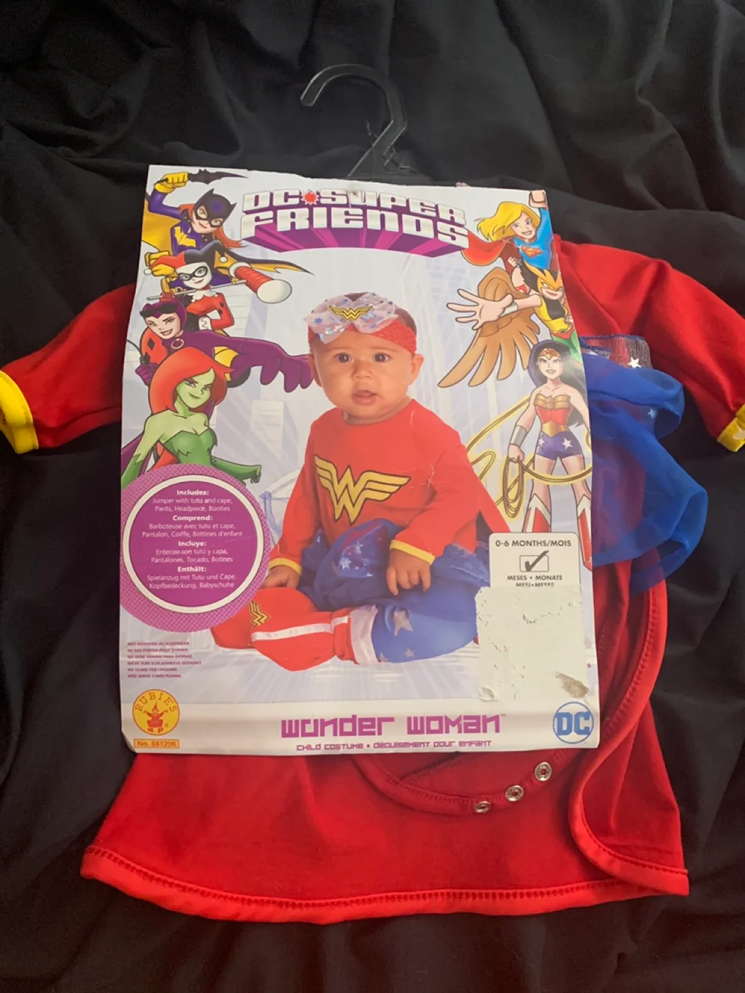 Baby Halloween Pumpkin & Wonder Woman Costume Set image indicator(4)