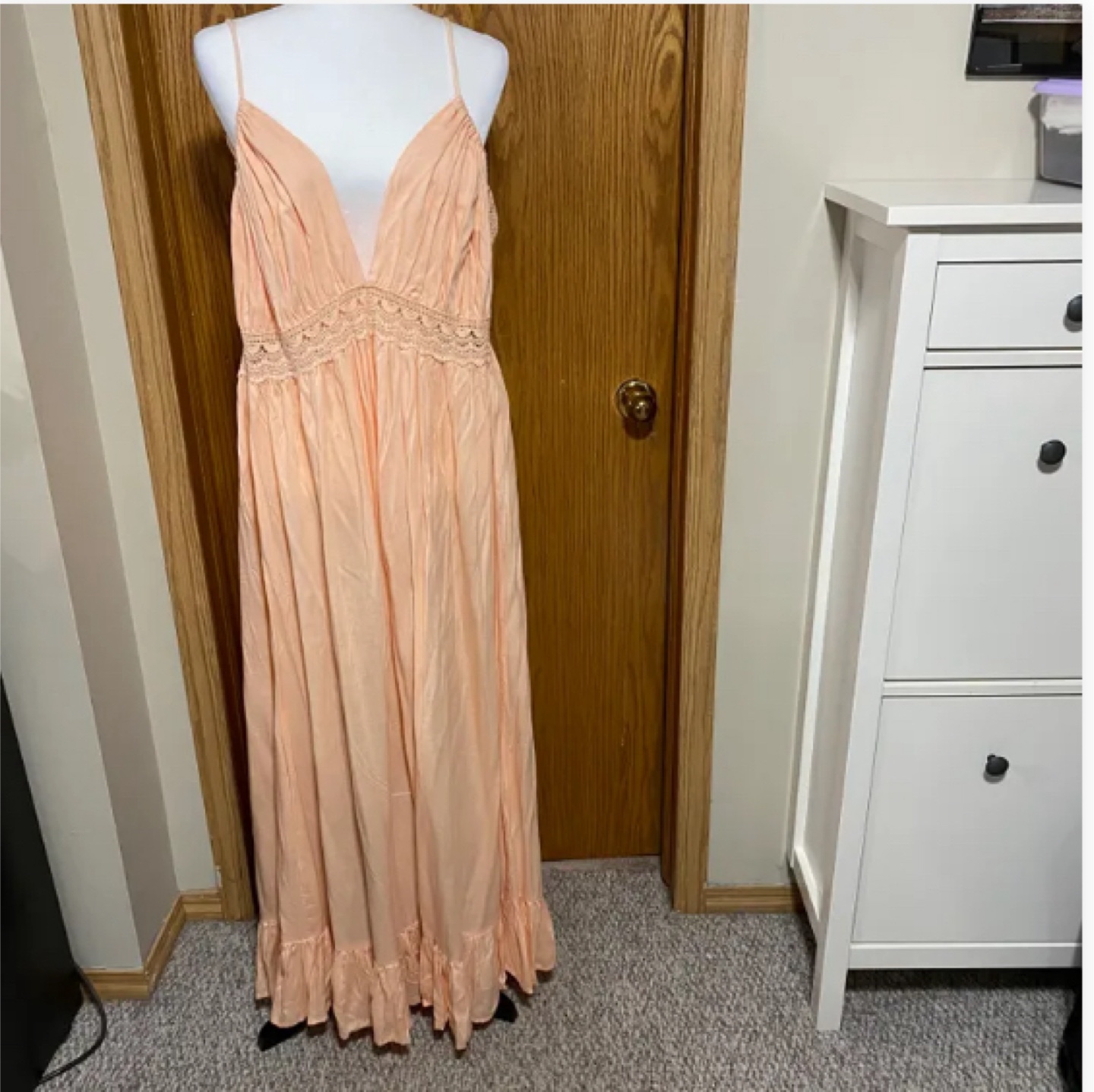 Plus size beautiful boho maxi dress fits bigger