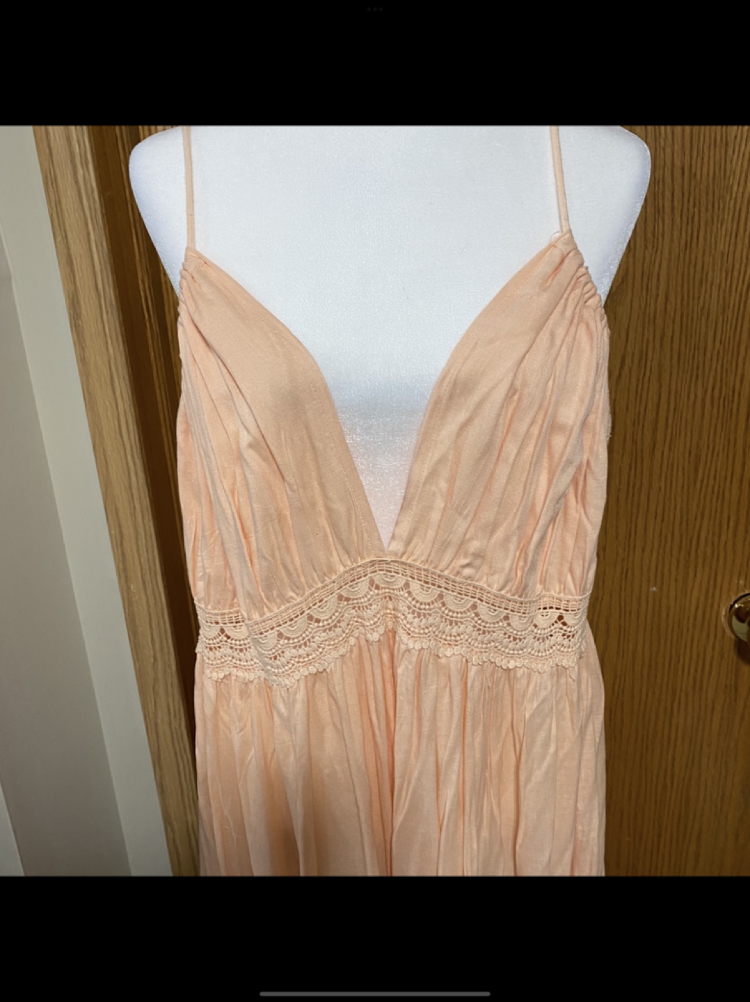Plus size beautiful boho maxi dress fits bigger - photo 3