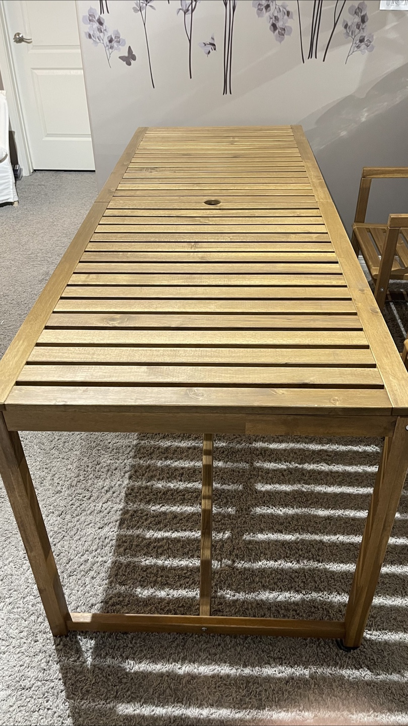 Wooden Outdoor Table