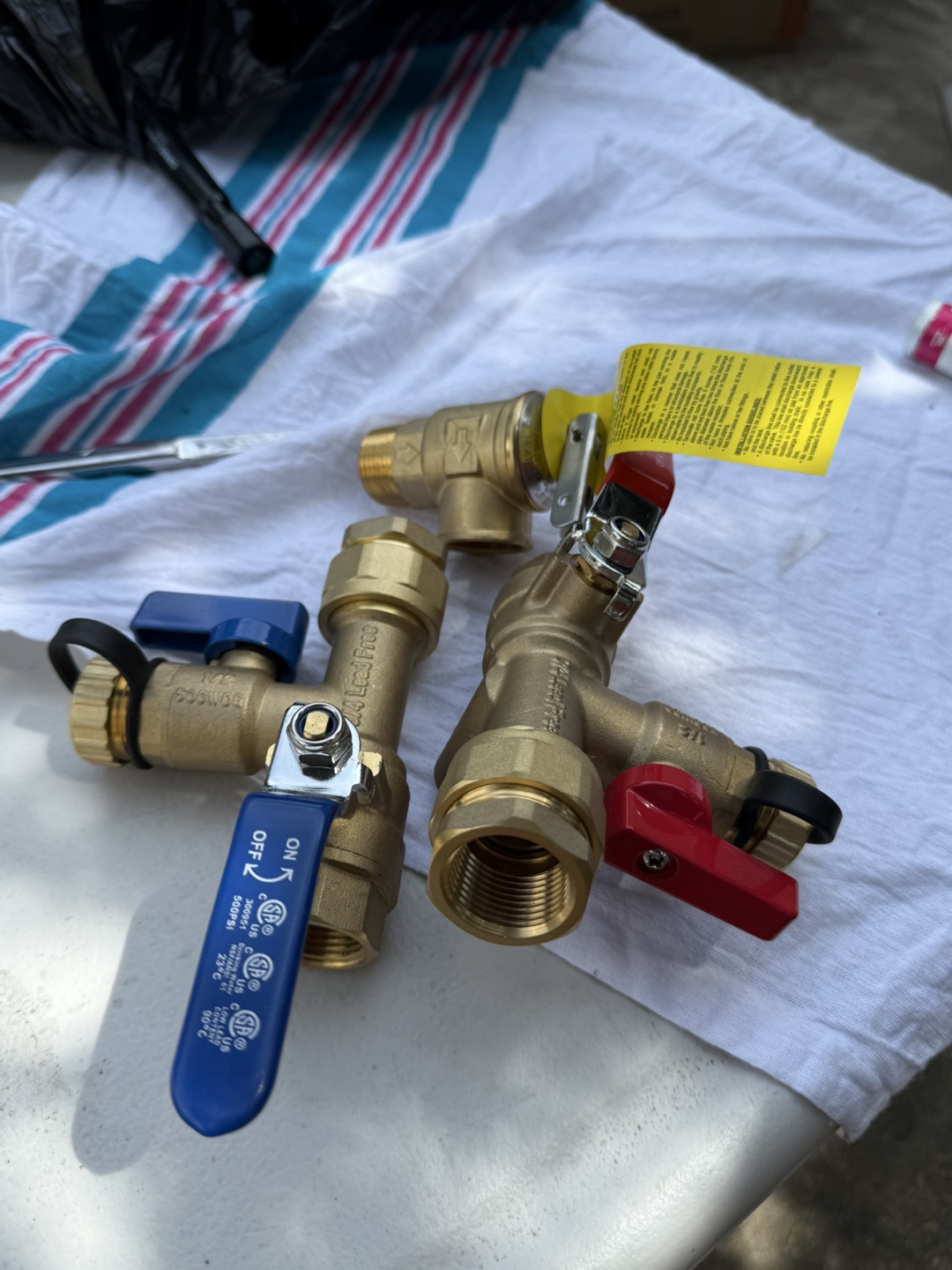 DOMOOS Lead Free Ball Valves