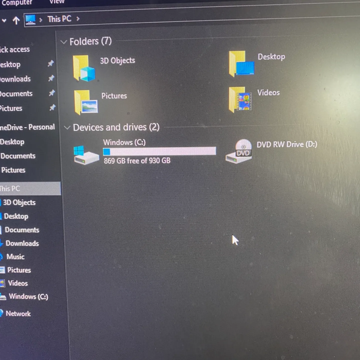 HP All-in-One 22” Desktop w/ dvd rom image indicator(3)