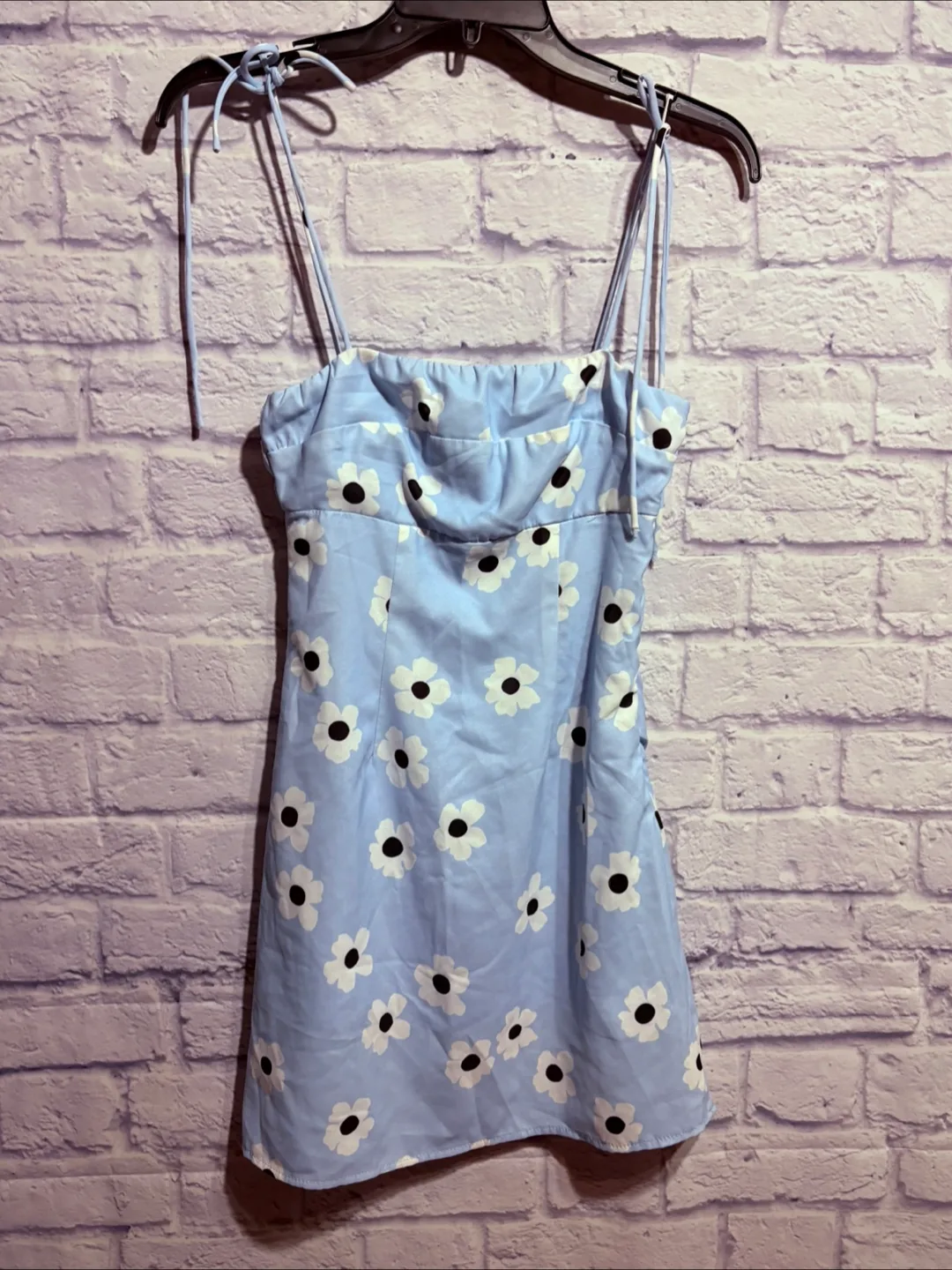 Princess Polly Mini Dress - Blue Floral XS image indicator(3)