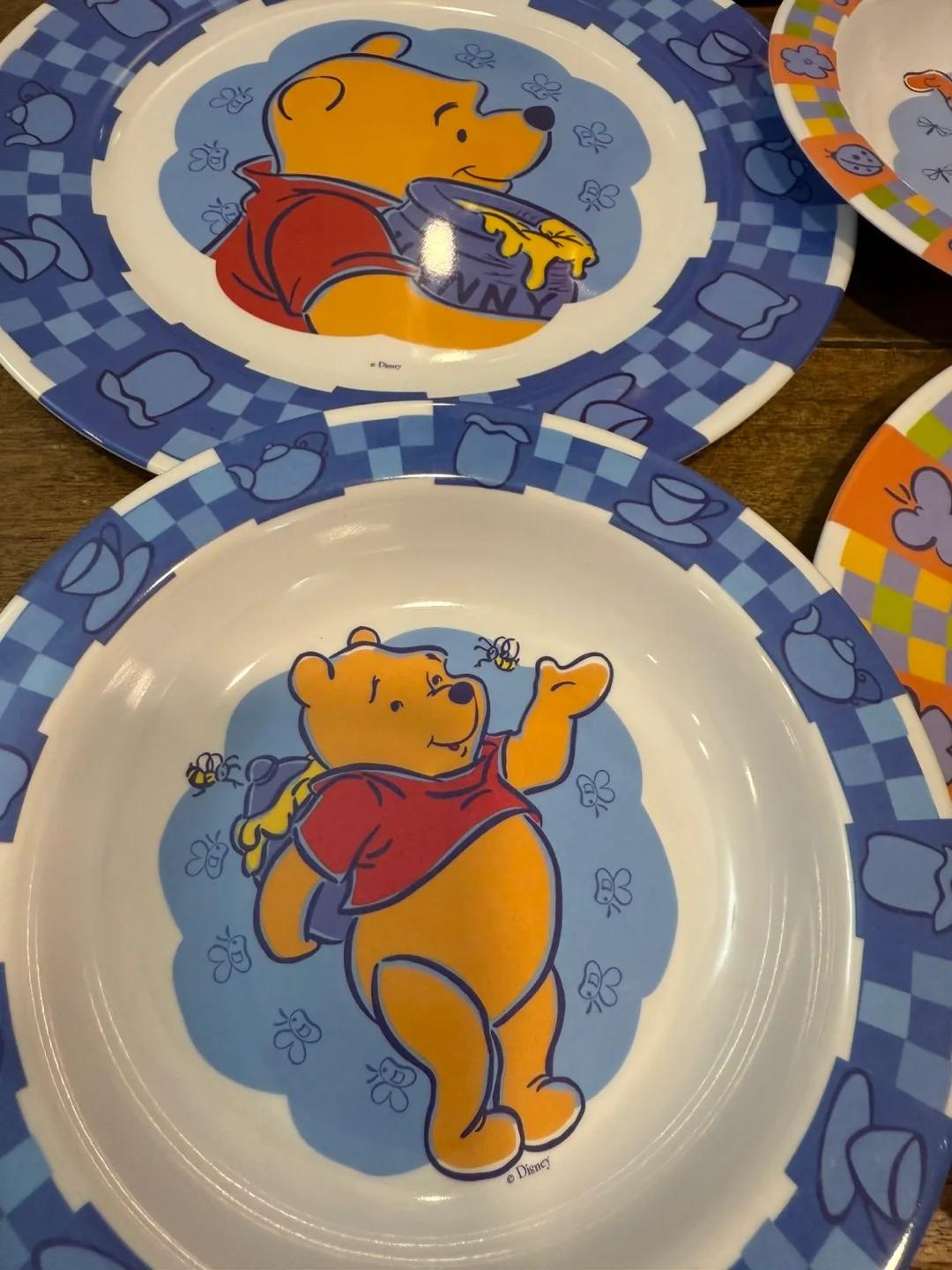 🇨🇦Disney Winnie the Pooh & Tigger Plates Set image indicator(4)
