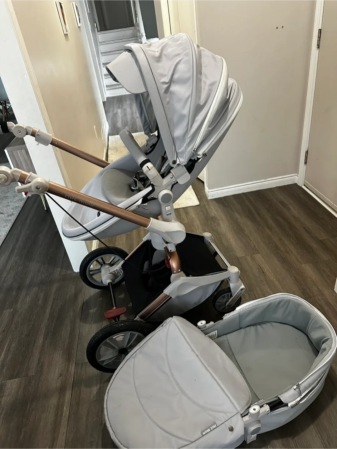 Hot mom stroller image indicator(2)
