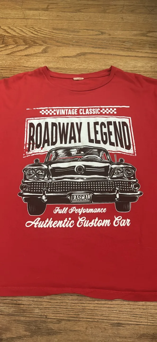 Red Roadway Legend T-Shirt size large thumbnail