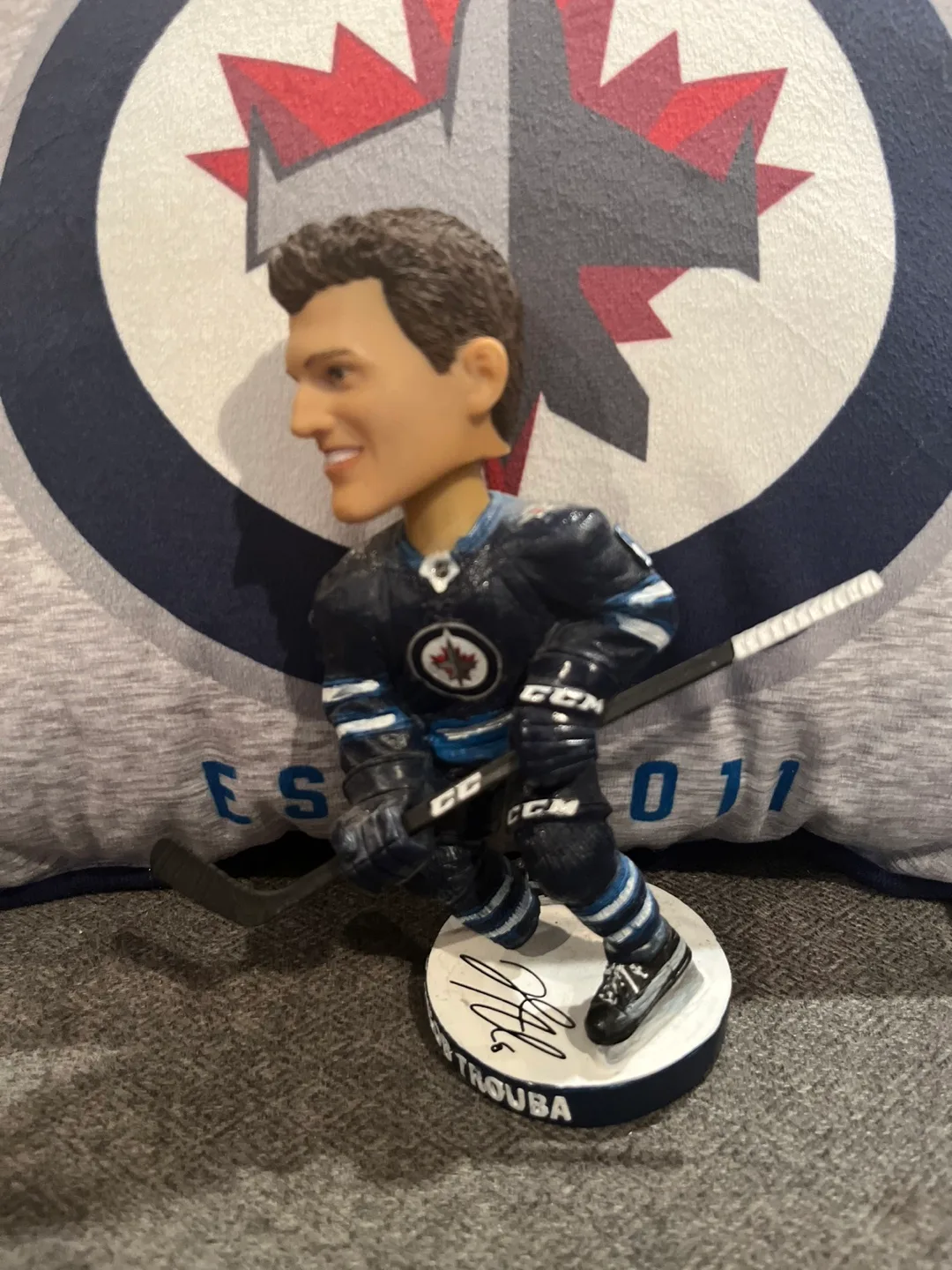 Winnipeg Jets Jacob Trouba Bobblehead thumbnail